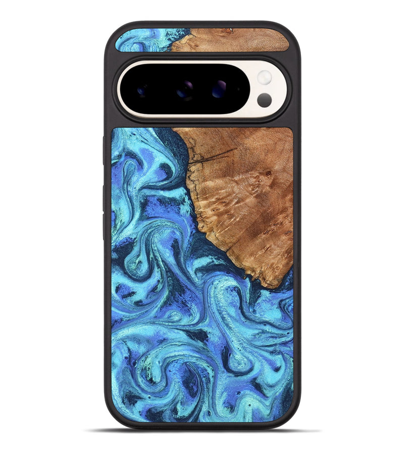 Pixel 9 Pro XL Wood Phone Case - Naya (Blue, 824216)
