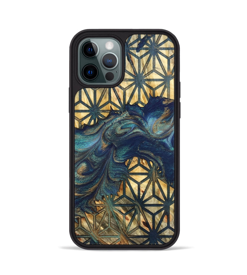 iPhone 12 Pro Wood Phone Case - Evert (Pattern, 824217)