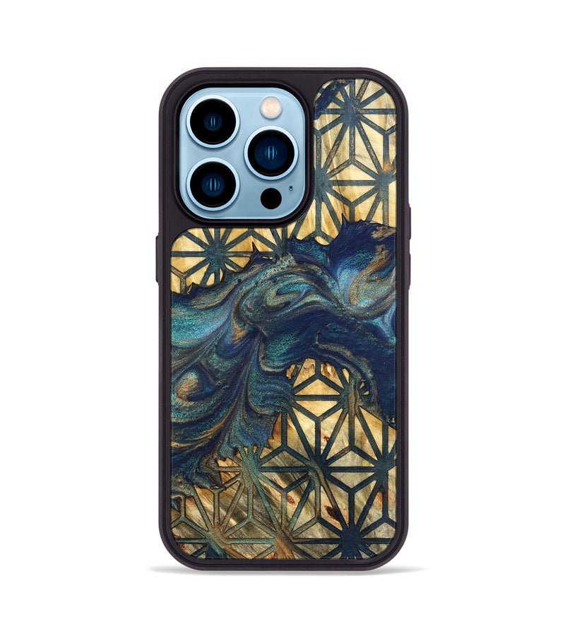 iPhone 14 Pro Wood Phone Case - Evert (Pattern, 824217)