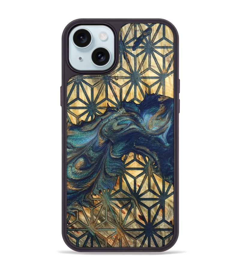 iPhone 15 Plus Wood Phone Case - Evert (Pattern, 824217)