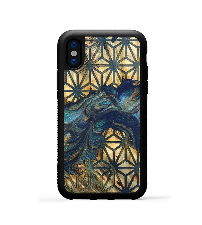 iPhone Xs Wood Phone Case - Evert (Pattern, 824217)