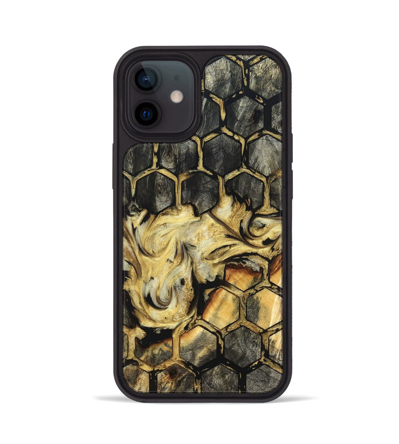 iPhone 12 Wood Phone Case - Asia (Pattern, 824218)