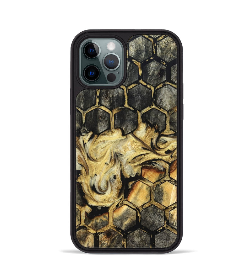 iPhone 12 Pro Wood Phone Case - Asia (Pattern, 824218)