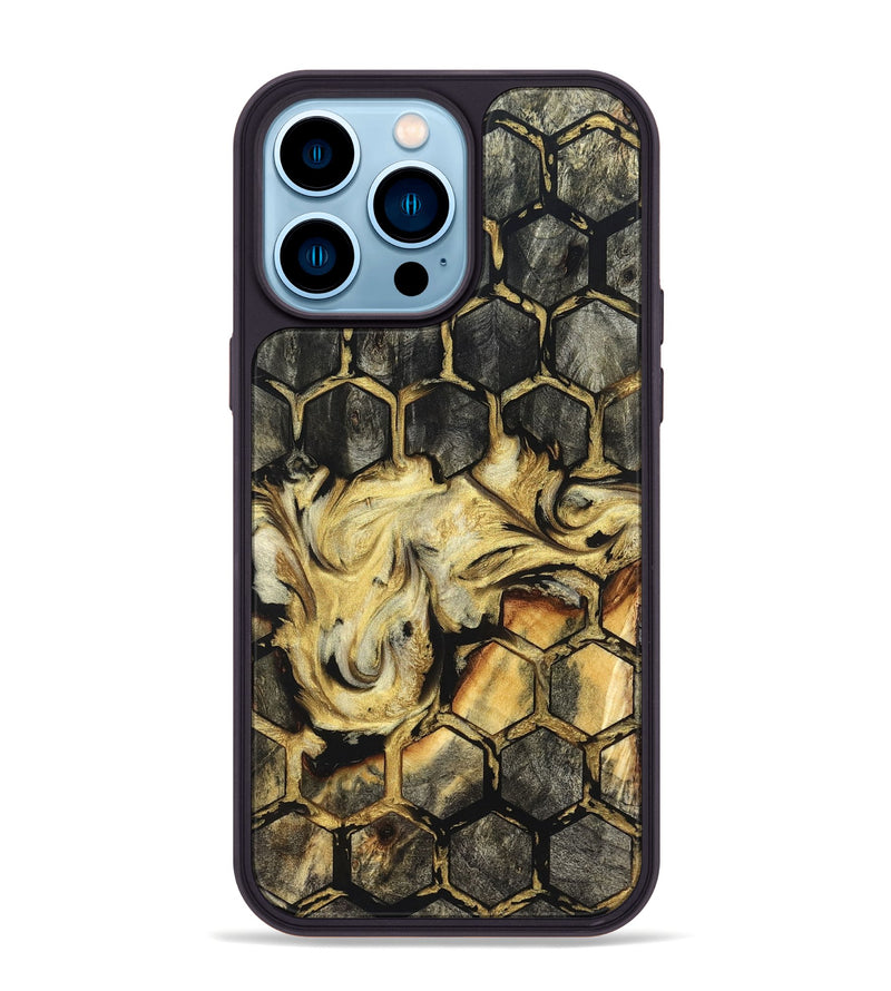 iPhone 14 Pro Max Wood Phone Case - Asia (Pattern, 824218)