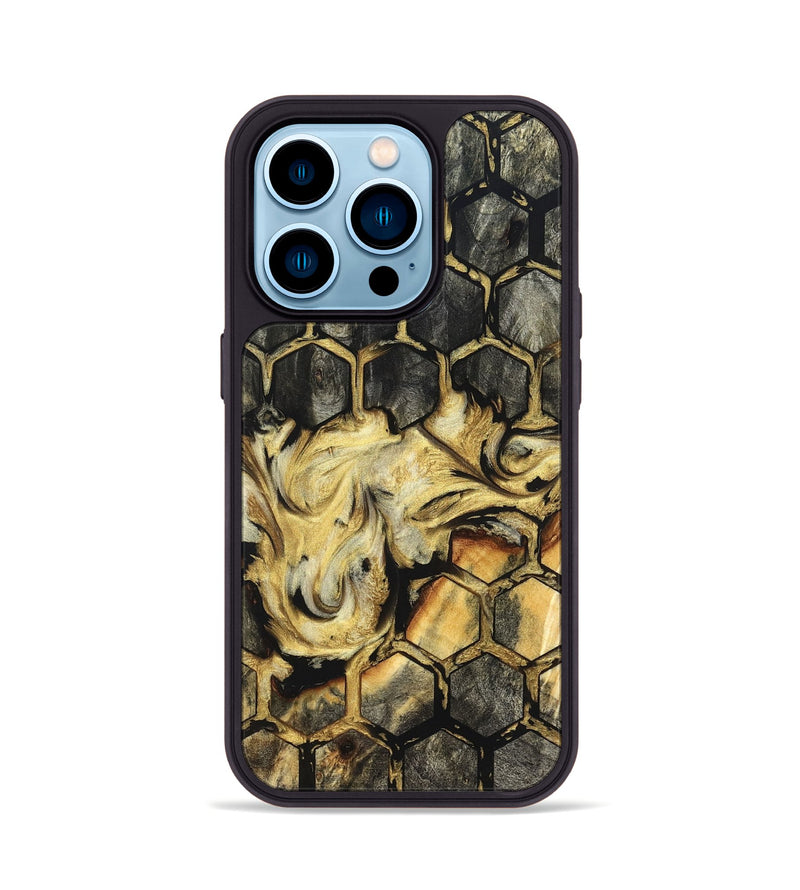 iPhone 14 Pro Wood Phone Case - Asia (Pattern, 824218)