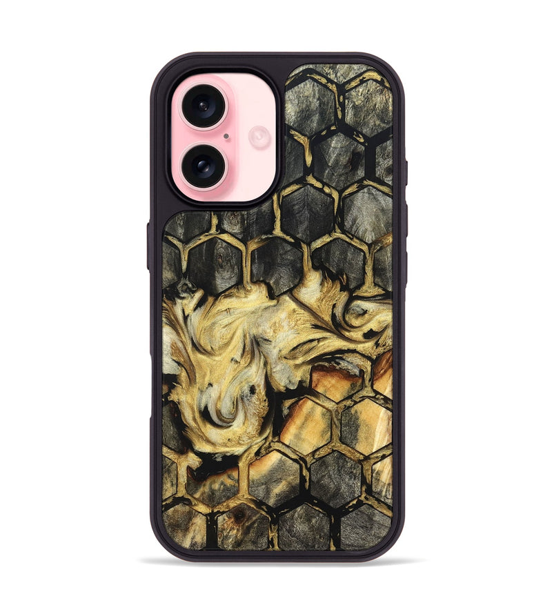 iPhone 16 Wood Phone Case - Asia (Pattern, 824218)