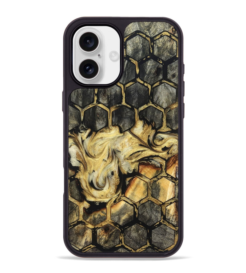 iPhone 16 Plus Wood Phone Case - Asia (Pattern, 824218)
