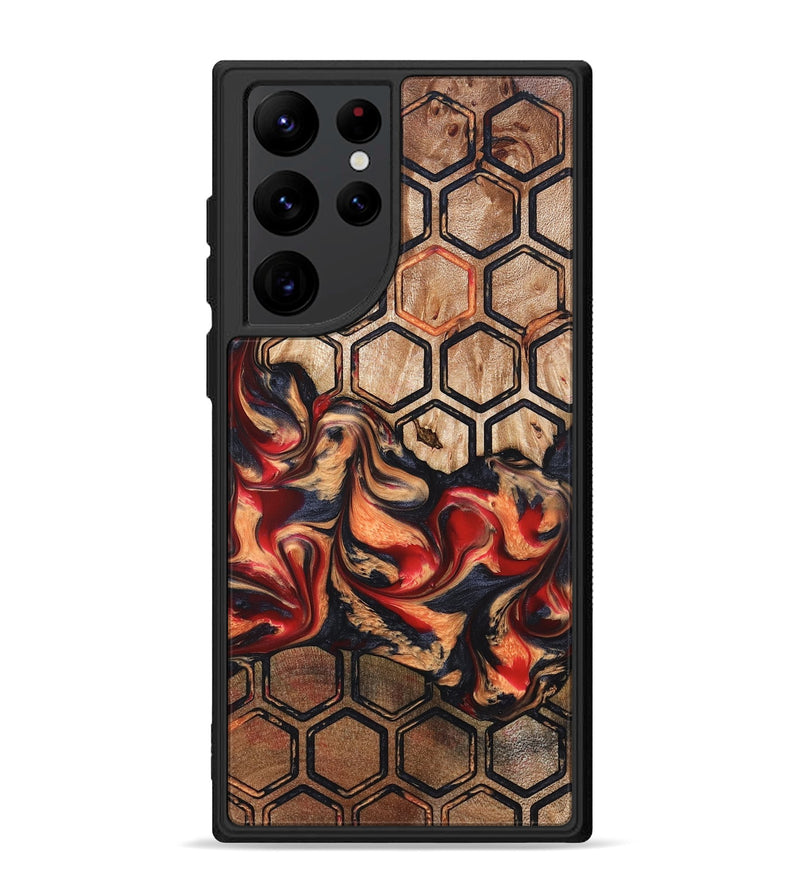 Galaxy S22 Ultra Wood Phone Case - Sherita (Pattern, 824219)