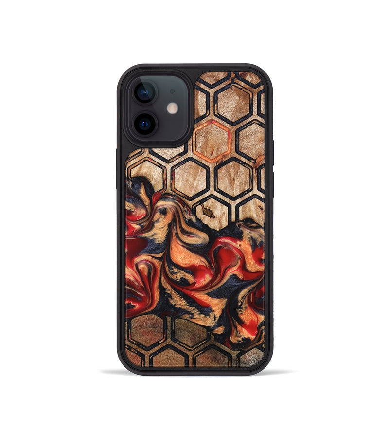 iPhone 12 mini Wood Phone Case - Sherita (Pattern, 824219)