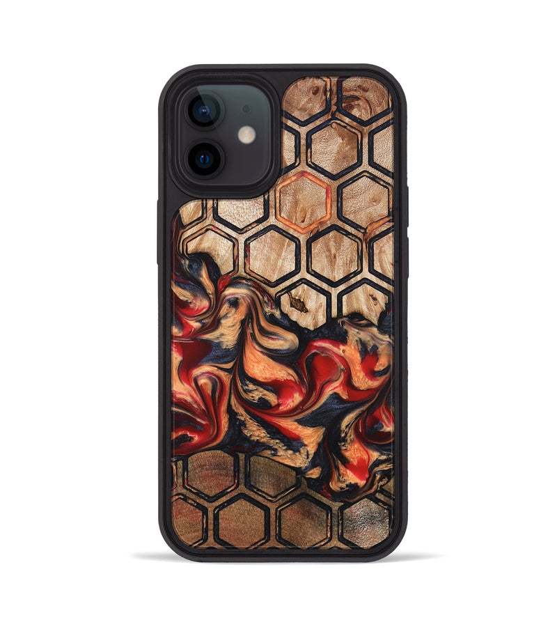 iPhone 12 Wood Phone Case - Sherita (Pattern, 824219)