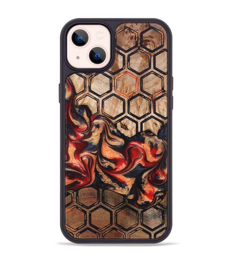 iPhone 14 Plus Wood Phone Case - Sherita (Pattern, 824219)