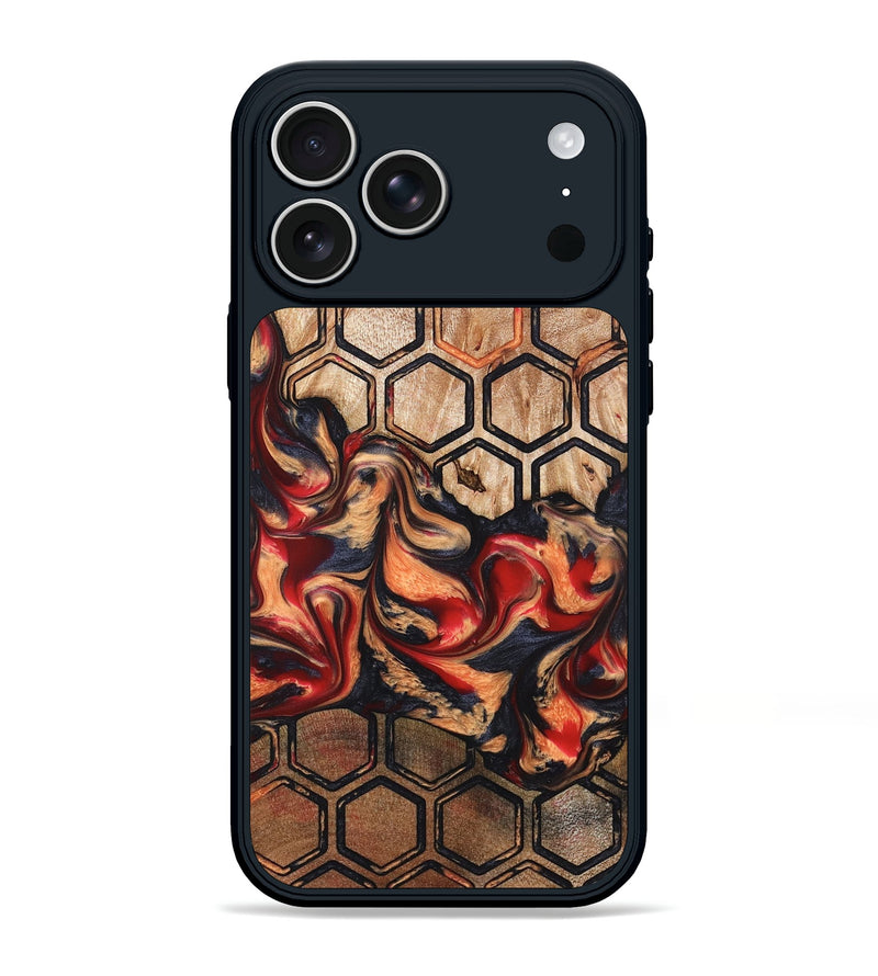 iPhone 17 Pro Max Wood Phone Case - Sherita (Pattern, 824219)