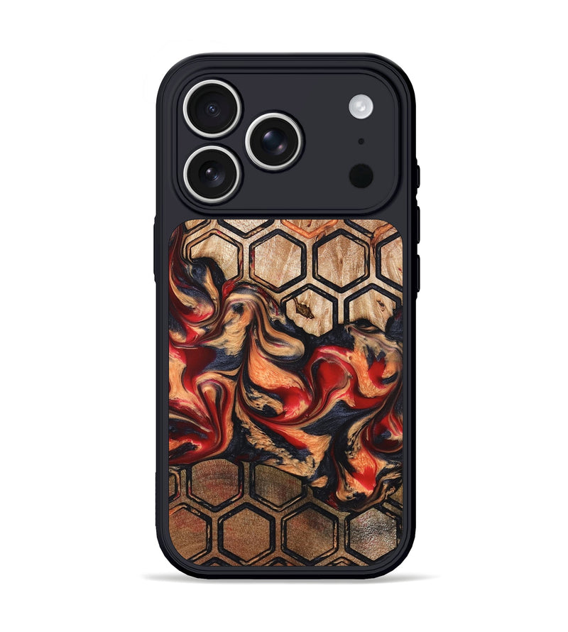 iPhone 17 Pro Wood Phone Case - Sherita (Pattern, 824219)