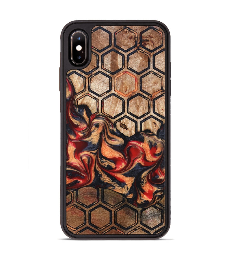 iPhone Xs Max Wood Phone Case - Sherita (Pattern, 824219)