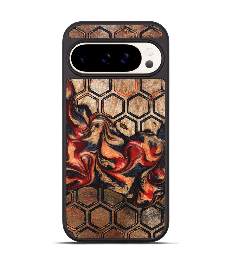 Pixel 9 Pro Wood Phone Case - Sherita (Pattern, 824219)
