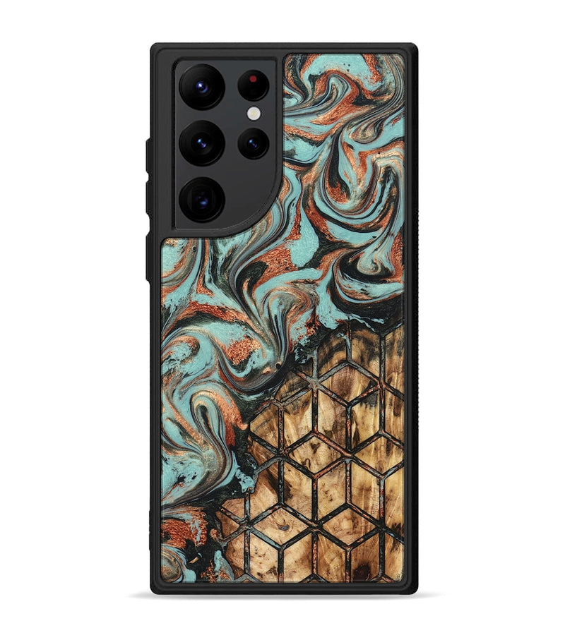 Galaxy S22 Ultra Wood Phone Case - Braydon (Pattern, 824221)