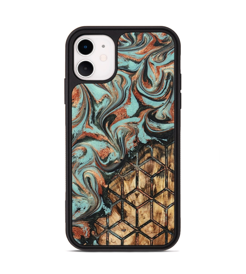 iPhone 11 Wood Phone Case - Braydon (Pattern, 824221)