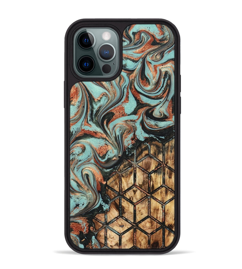 iPhone 12 Pro Max Wood Phone Case - Braydon (Pattern, 824221)