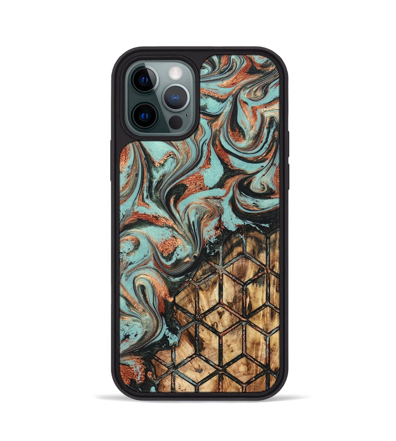 iPhone 12 Pro Wood Phone Case - Braydon (Pattern, 824221)