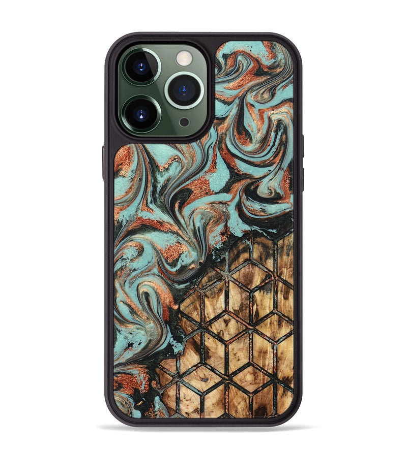 iPhone 13 Pro Max Wood Phone Case - Braydon (Pattern, 824221)