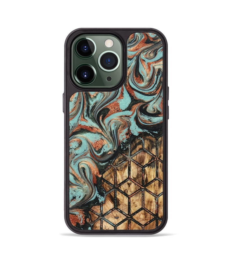 iPhone 13 Pro Wood Phone Case - Braydon (Pattern, 824221)