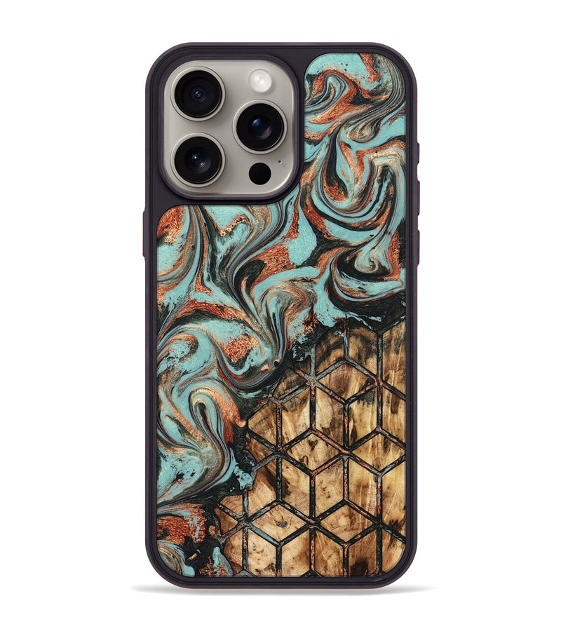 iPhone 15 Pro Max Wood Phone Case - Braydon (Pattern, 824221)