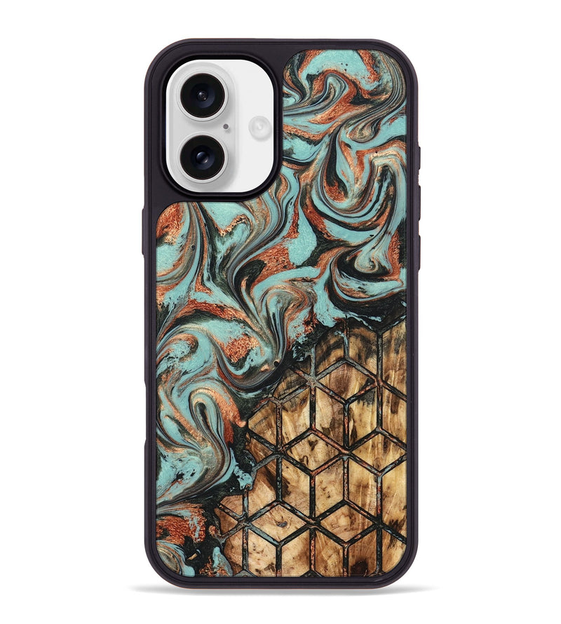 iPhone 16 Plus Wood Phone Case - Braydon (Pattern, 824221)