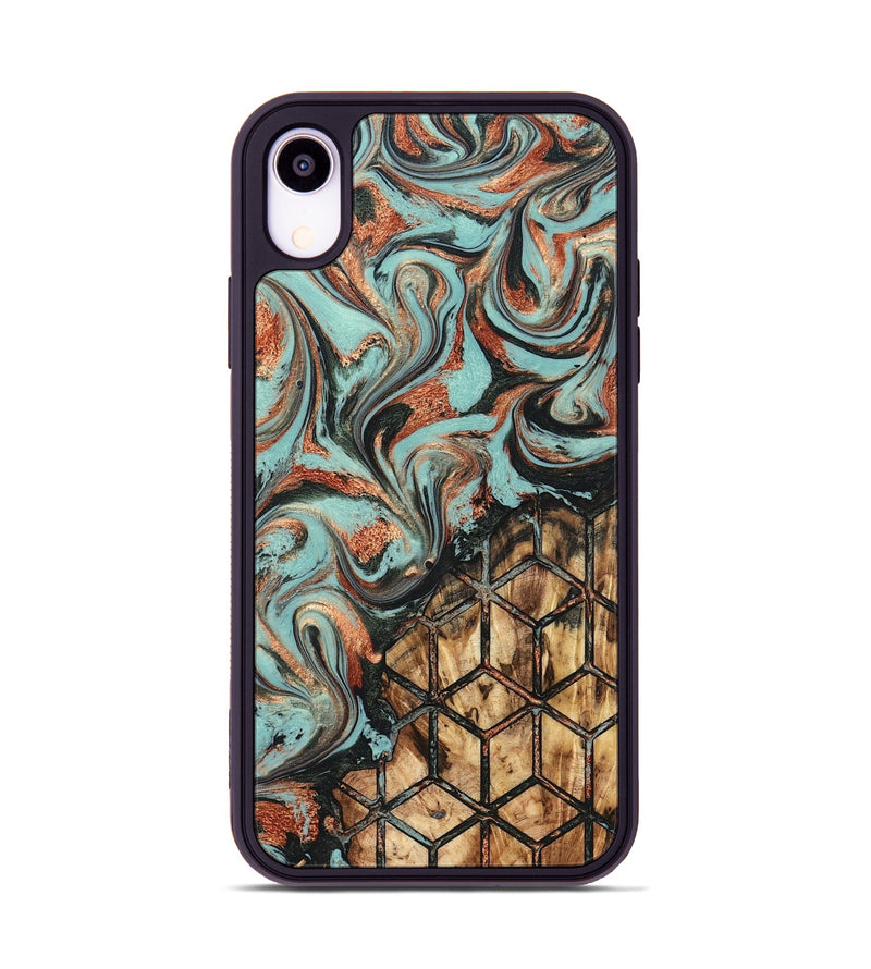 iPhone Xr Wood Phone Case - Braydon (Pattern, 824221)