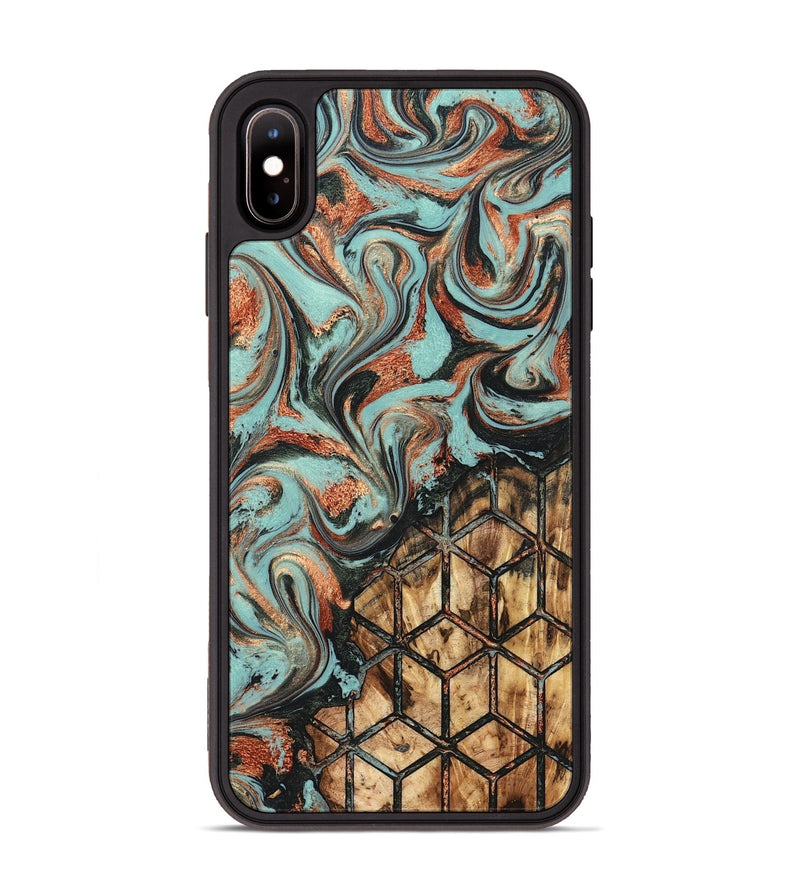 iPhone Xs Max Wood Phone Case - Braydon (Pattern, 824221)