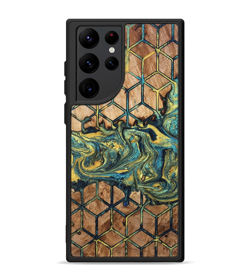 Galaxy S22 Ultra Wood Phone Case - Kristy (Pattern, 824223)