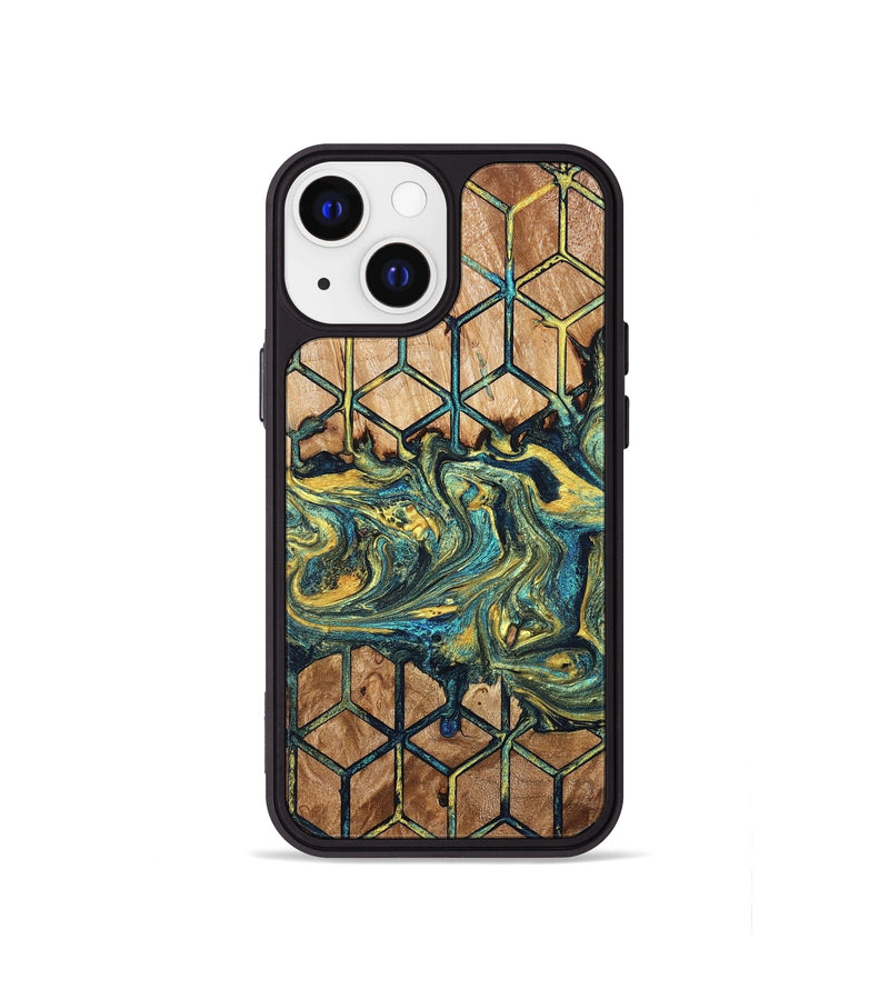 iPhone 13 mini Wood Phone Case - Kristy (Pattern, 824223)