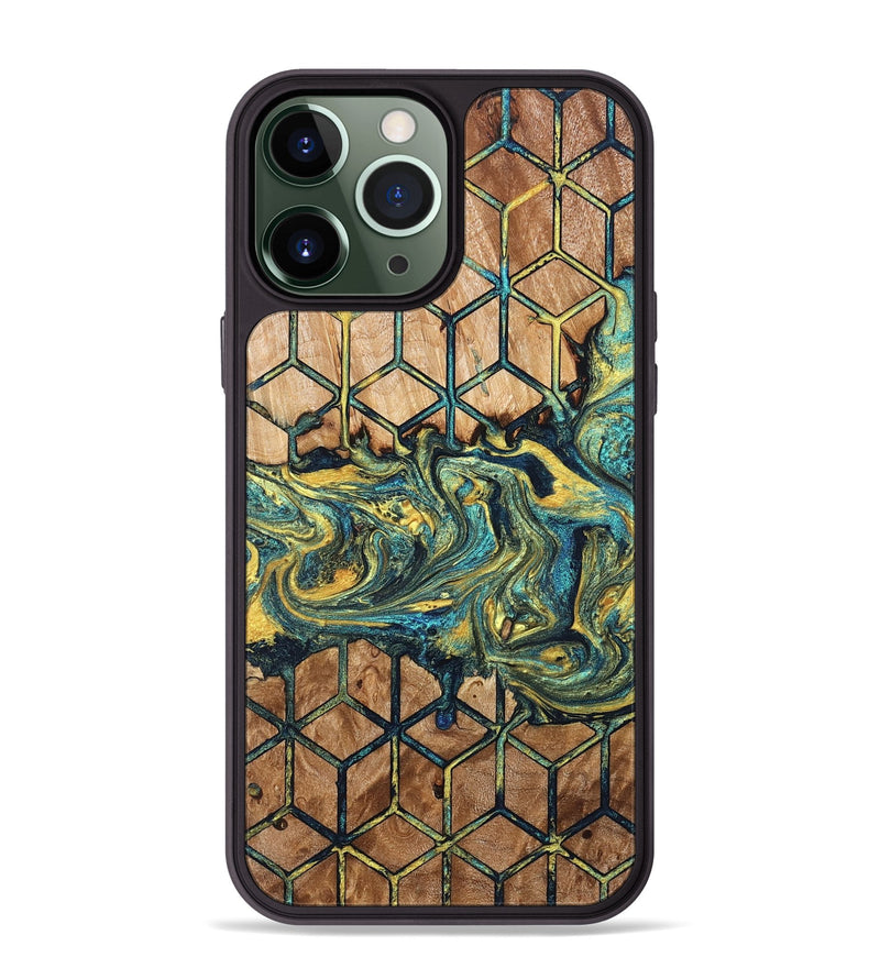 iPhone 13 Pro Max Wood Phone Case - Kristy (Pattern, 824223)