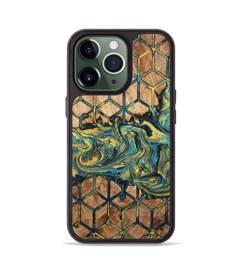 iPhone 13 Pro Wood Phone Case - Kristy (Pattern, 824223)