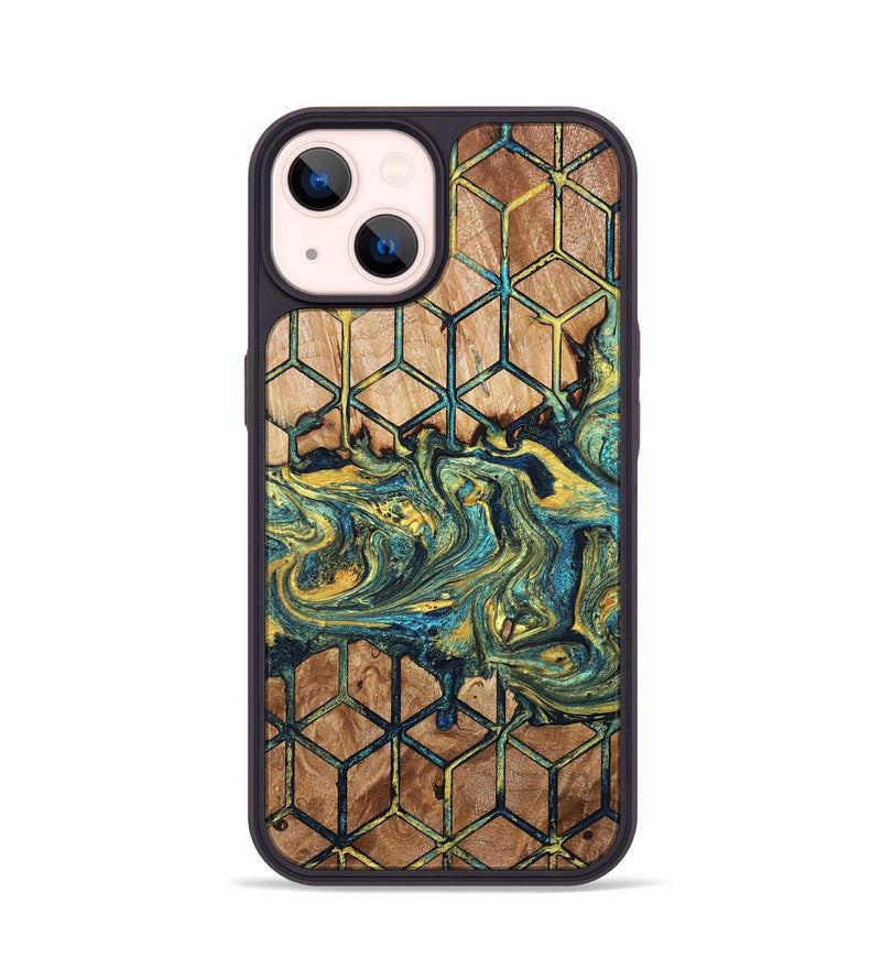 iPhone 14 Wood Phone Case - Kristy (Pattern, 824223)