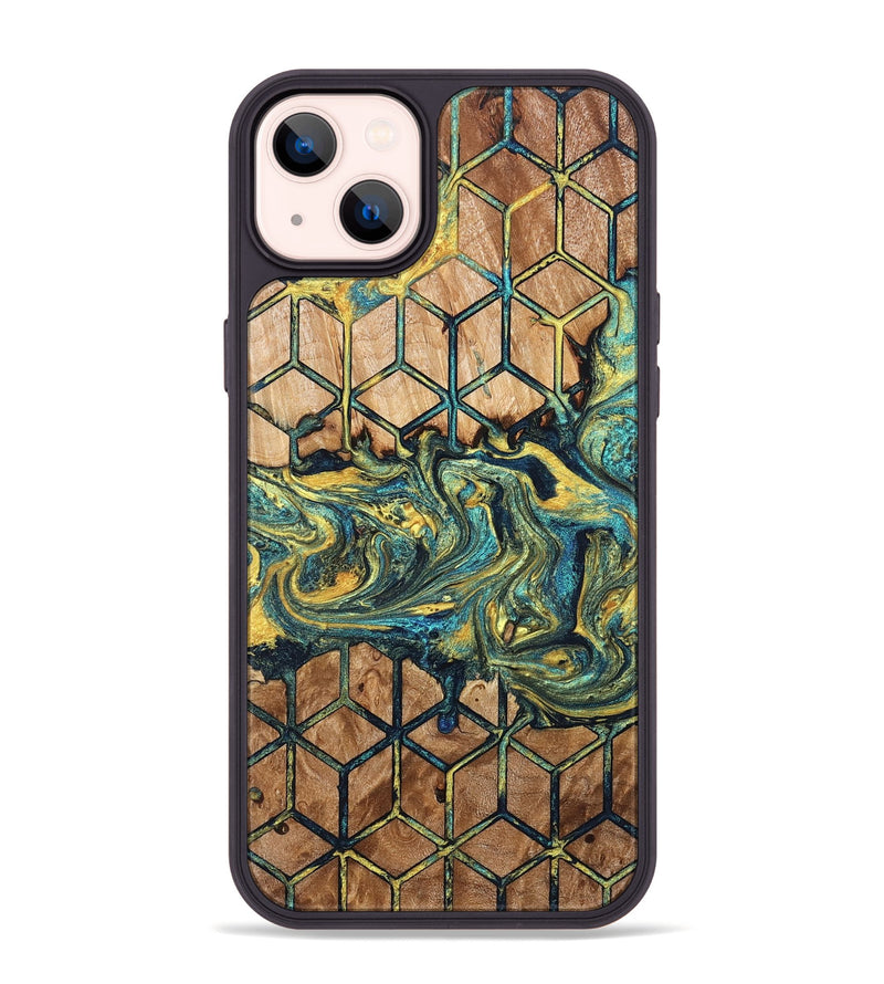 iPhone 14 Plus Wood Phone Case - Kristy (Pattern, 824223)