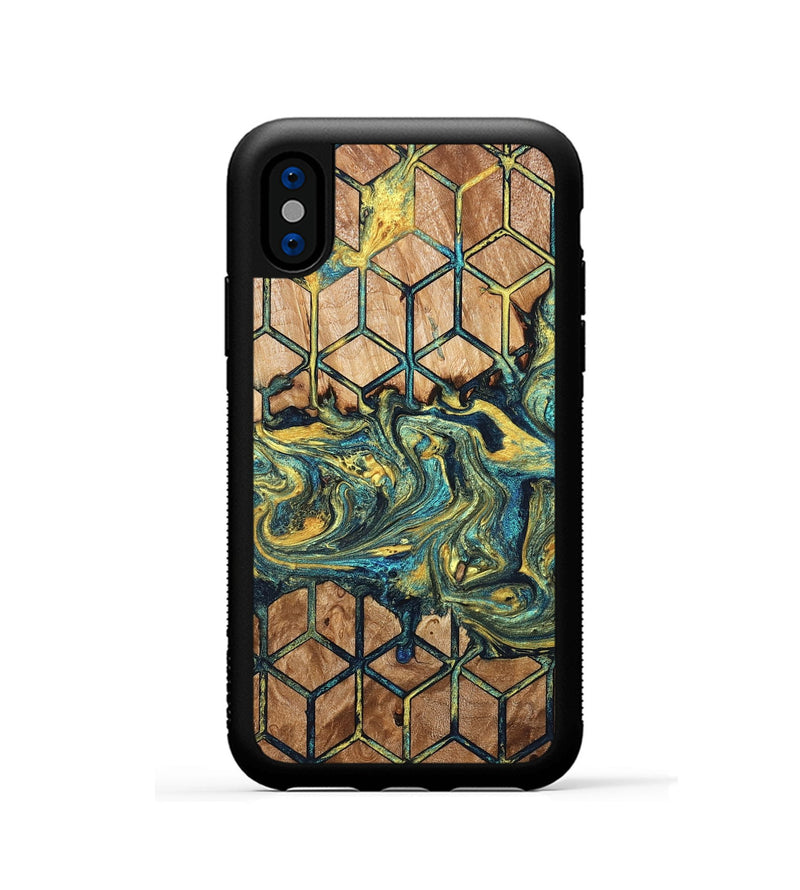 iPhone Xs Wood Phone Case - Kristy (Pattern, 824223)