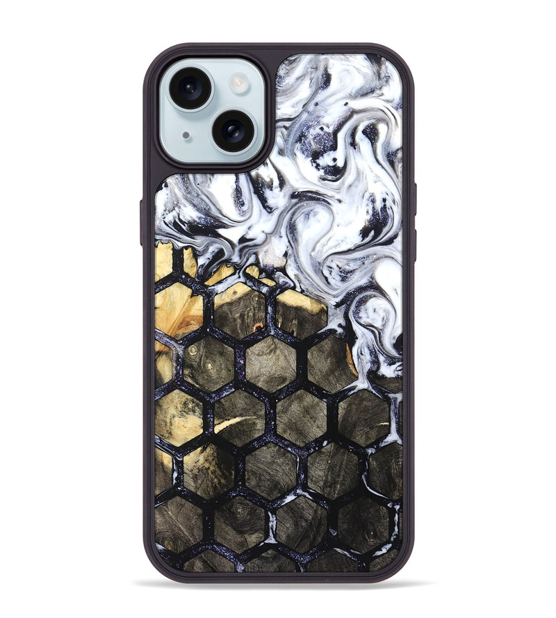 iPhone 15 Plus Wood Phone Case - Rachael (Pattern, 824224)