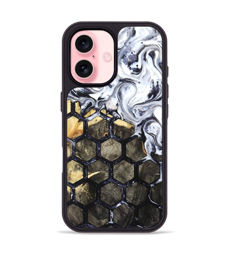 iPhone 16 Wood Phone Case - Rachael (Pattern, 824224)