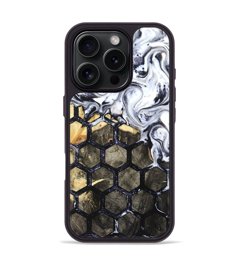 iPhone 16 Pro Wood Phone Case - Rachael (Pattern, 824224)