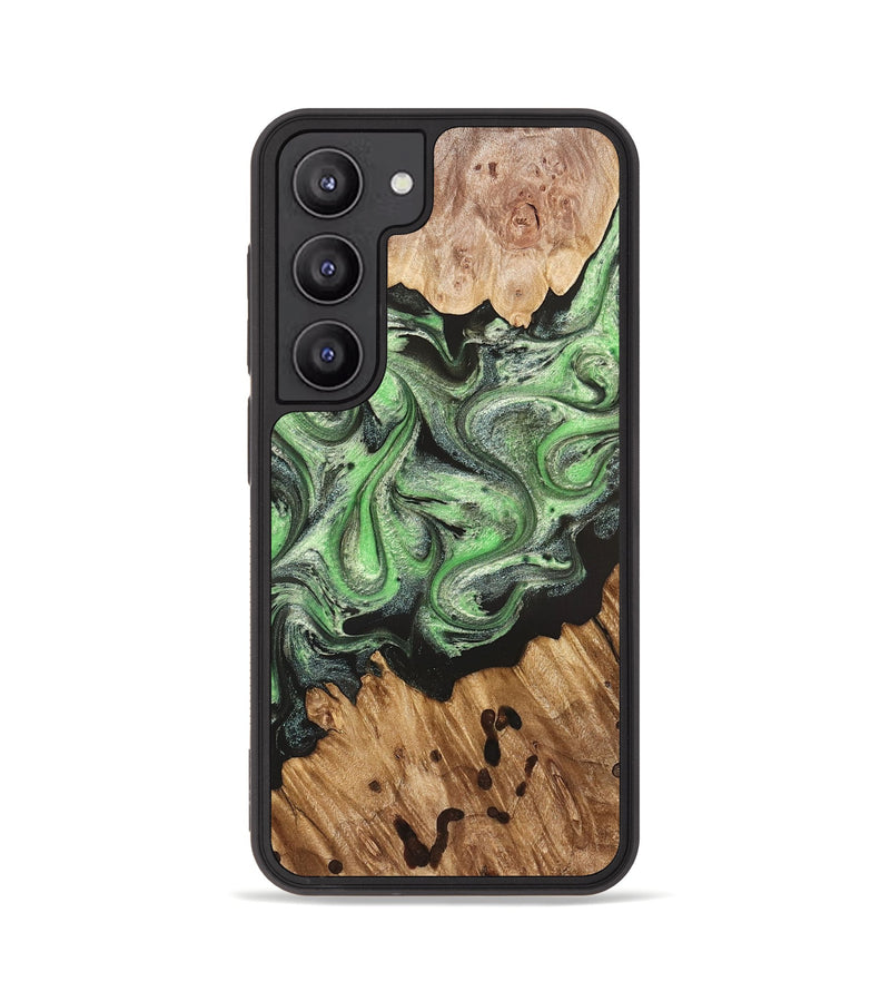 Galaxy S23 Wood Phone Case - Salma (Green, 824228)