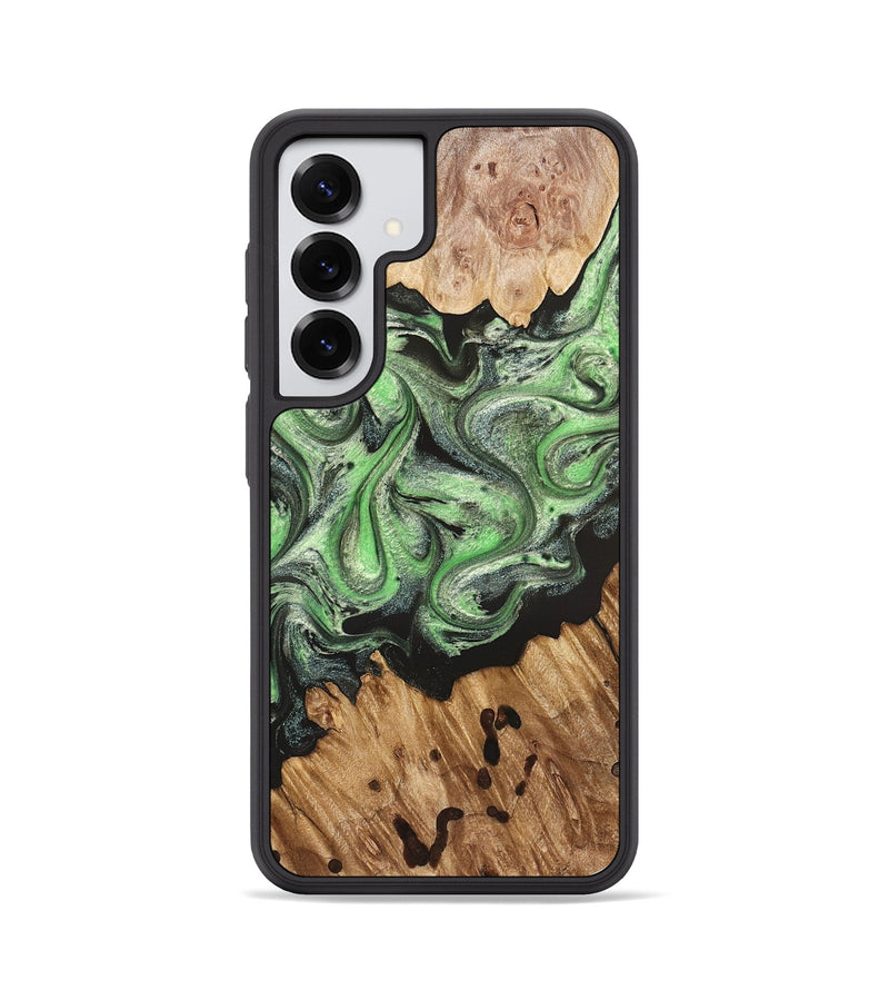 Galaxy S25 Wood Phone Case - Salma (Green, 824228)