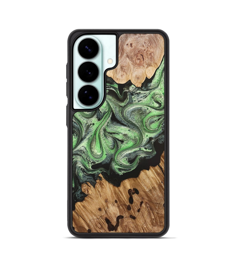 Galaxy S26 Wood Phone Case - Salma (Green, 824228)