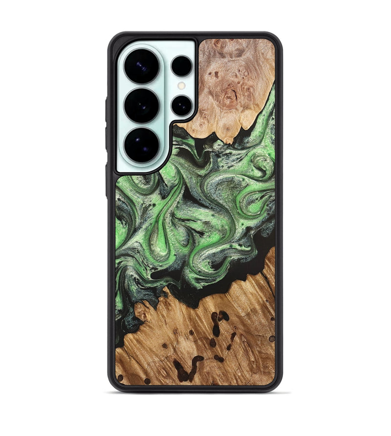 Galaxy S26 Ultra Wood Phone Case - Salma (Green, 824228)