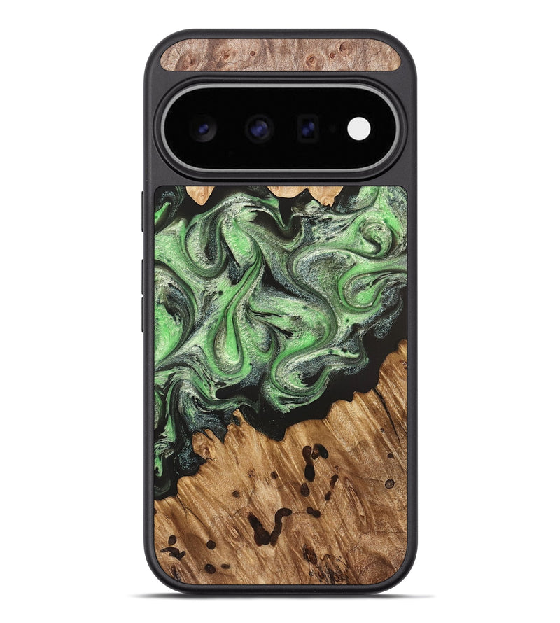 Pixel 11 Pro XL Wood Phone Case - Salma (Green, 824228)