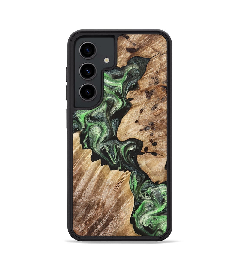 Galaxy S24 Wood Phone Case - Noble (Green, 824229)
