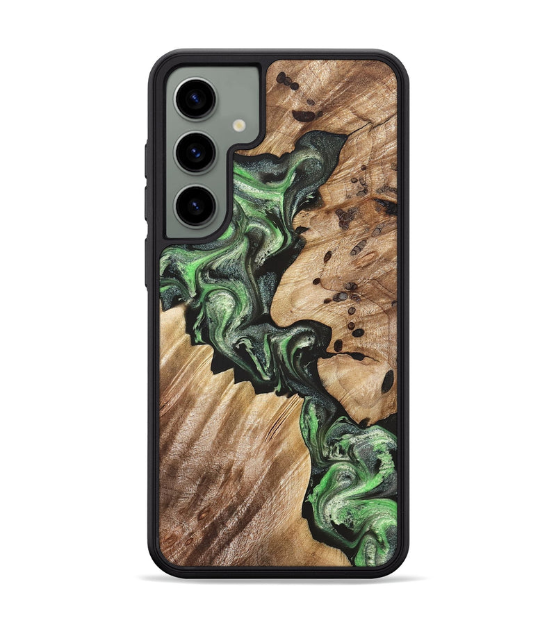 Galaxy S24 Plus Wood Phone Case - Noble (Green, 824229)