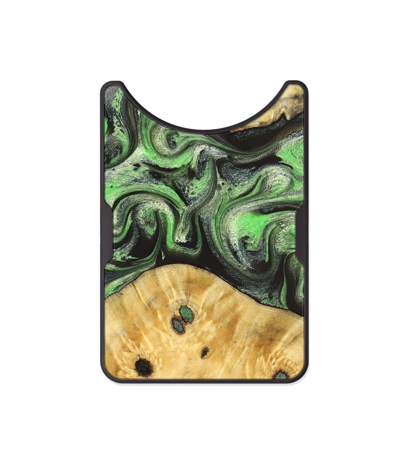 Alloy Wood Wallet - Ada (Green, 824230)