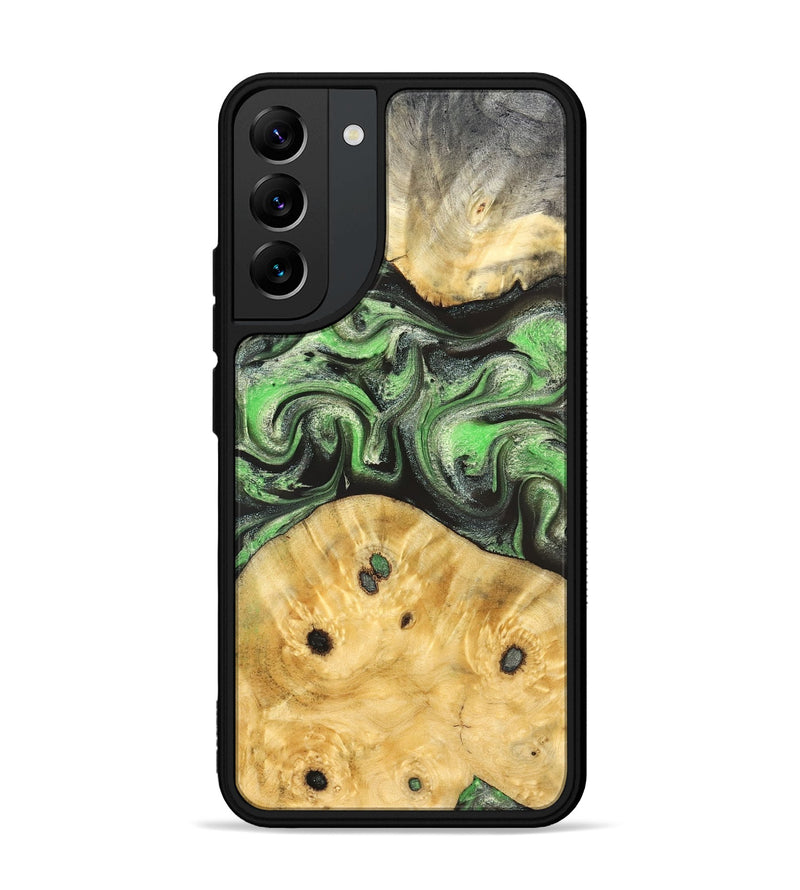 Galaxy S22 Plus Wood Phone Case - Ada (Green, 824230)