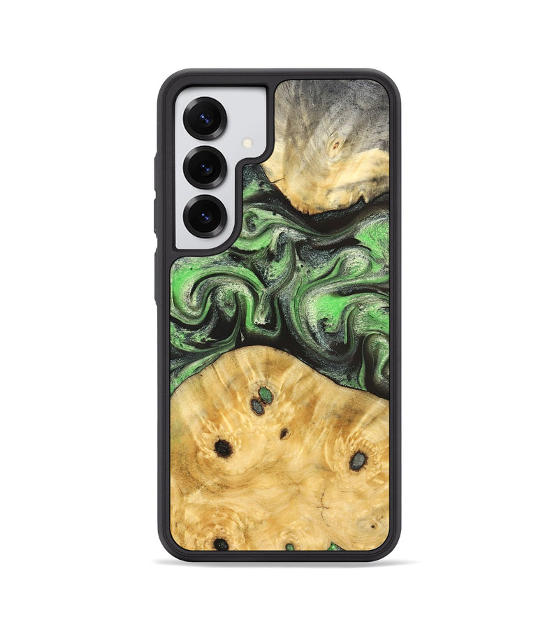 Galaxy S25 Wood Phone Case - Ada (Green, 824230)
