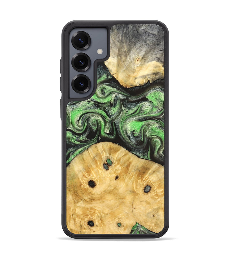 Galaxy S25 Plus Wood Phone Case - Ada (Green, 824230)